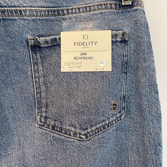 Fidelity Denim Jeans Fidelity Denim Mimi Breaker Boyfriend Jeans